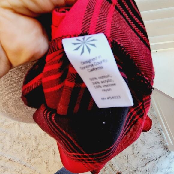 ATHLETA BUFFALO PLAID BUTTON DOWN WITH POCKETS SIZE SMALL - Picture 7 of 7